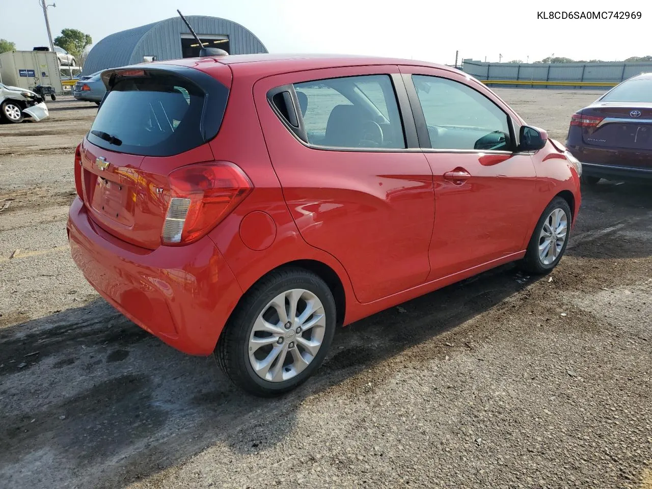 2021 Chevrolet Spark 1Lt VIN: KL8CD6SA0MC742969 Lot: 65836134