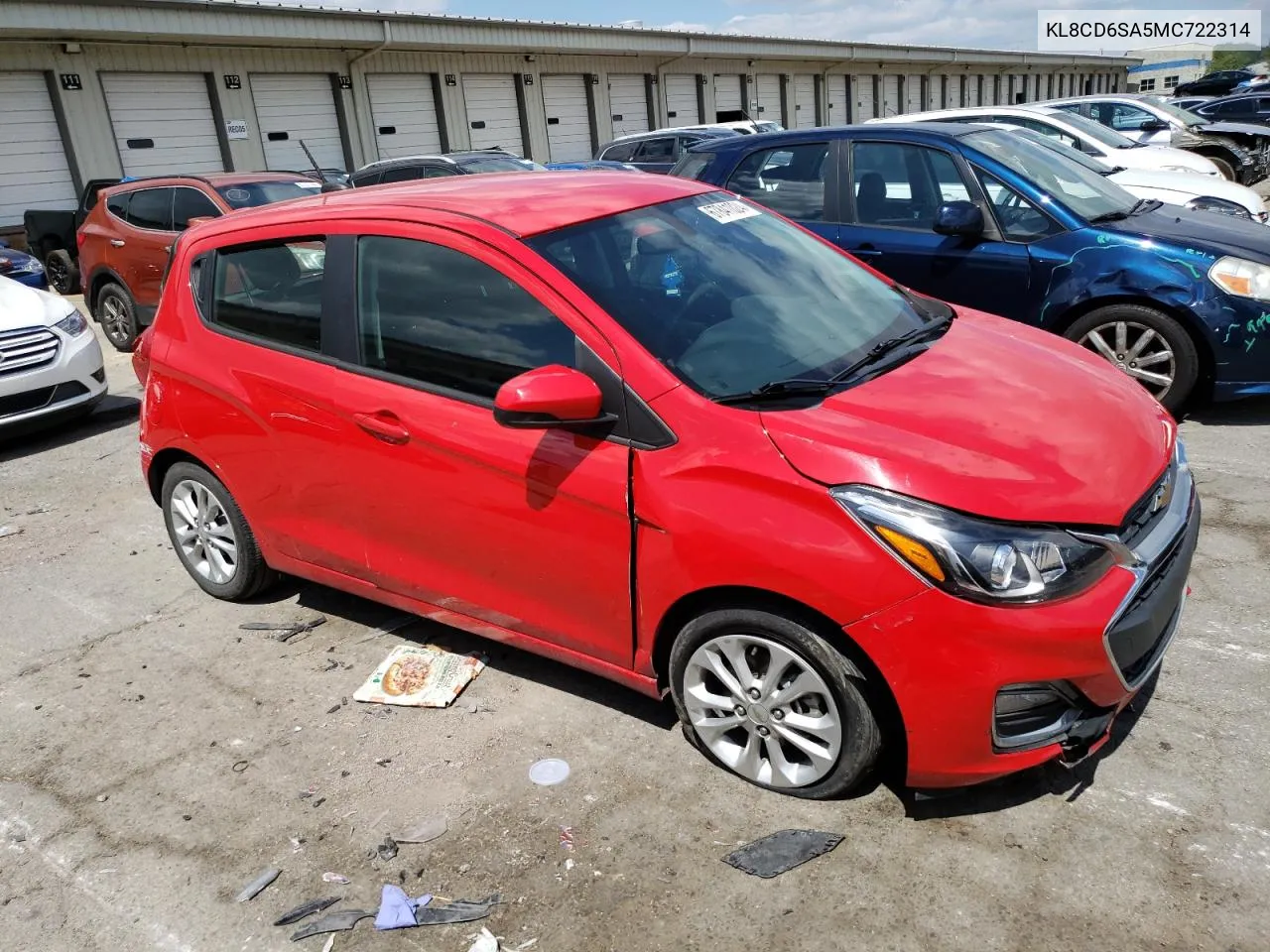 2021 Chevrolet Spark 1Lt VIN: KL8CD6SA5MC722314 Lot: 67841024