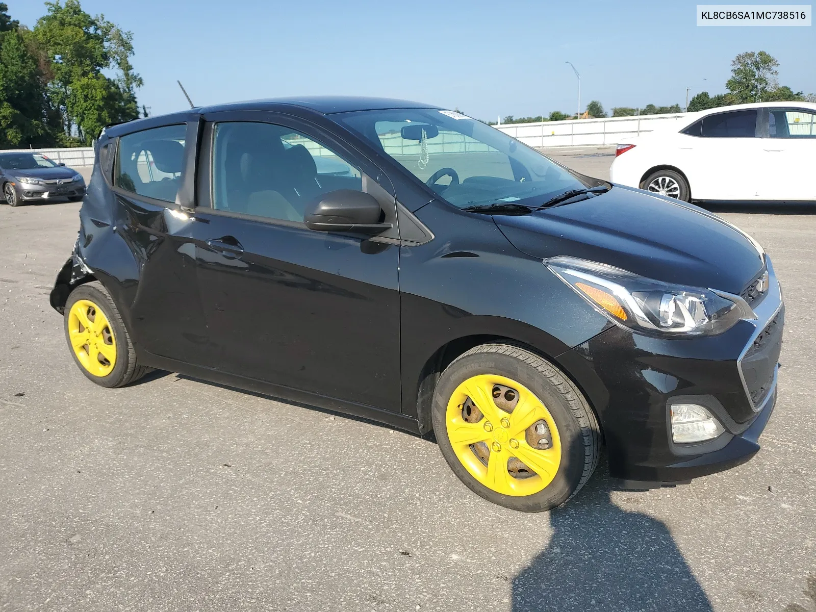 KL8CB6SA1MC738516 2021 Chevrolet Spark Ls