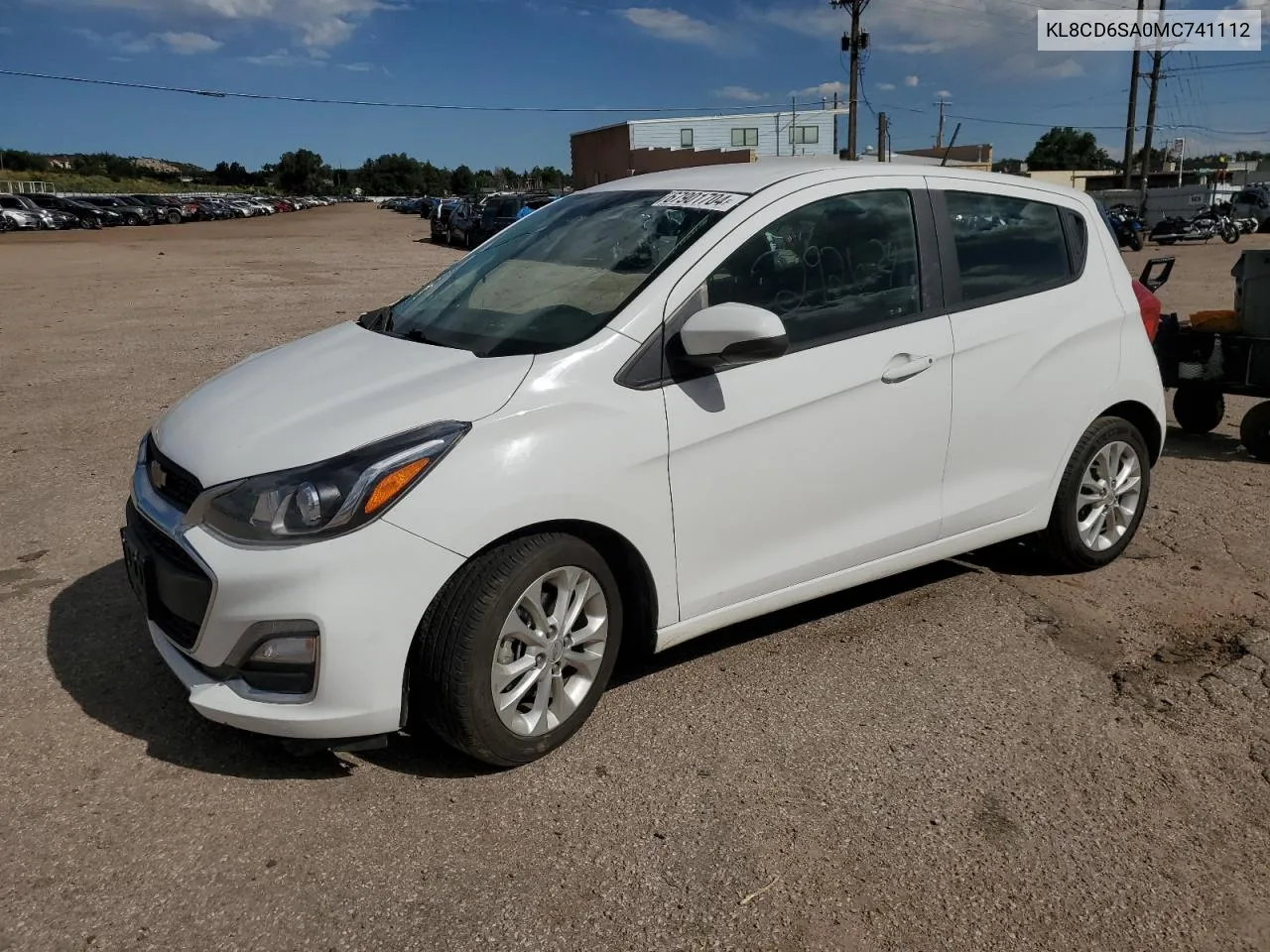 2021 Chevrolet Spark 1Lt VIN: KL8CD6SA0MC741112 Lot: 67901704