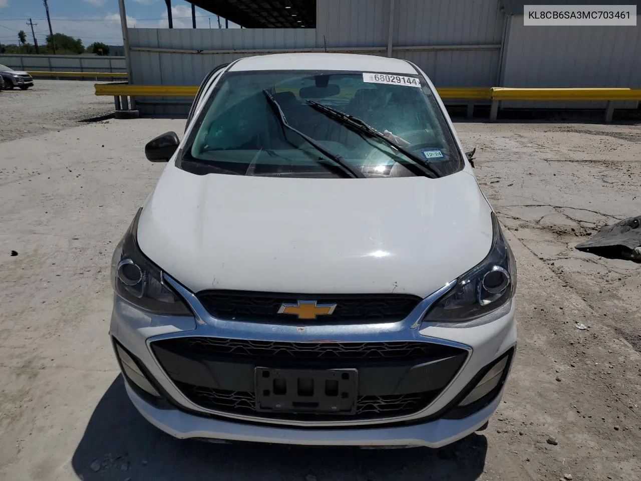 2021 Chevrolet Spark Ls VIN: KL8CB6SA3MC703461 Lot: 68029144