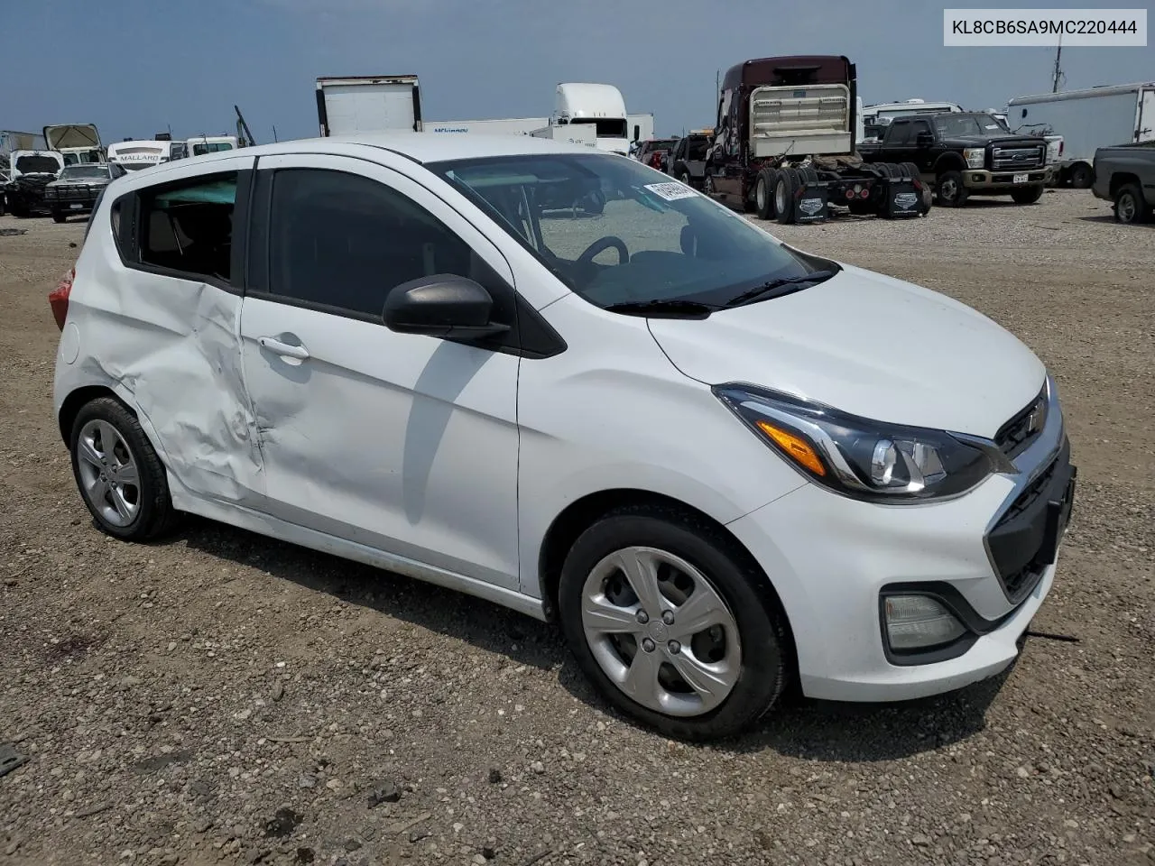 2021 Chevrolet Spark Ls VIN: KL8CB6SA9MC220444 Lot: 68469984