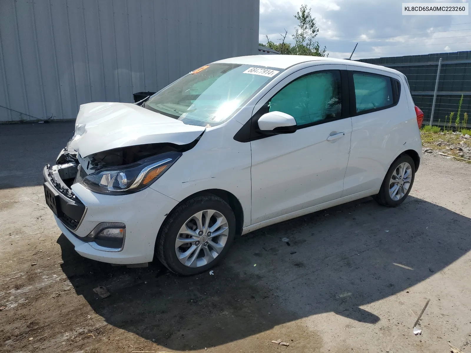 KL8CD6SA0MC223260 2021 Chevrolet Spark 1Lt