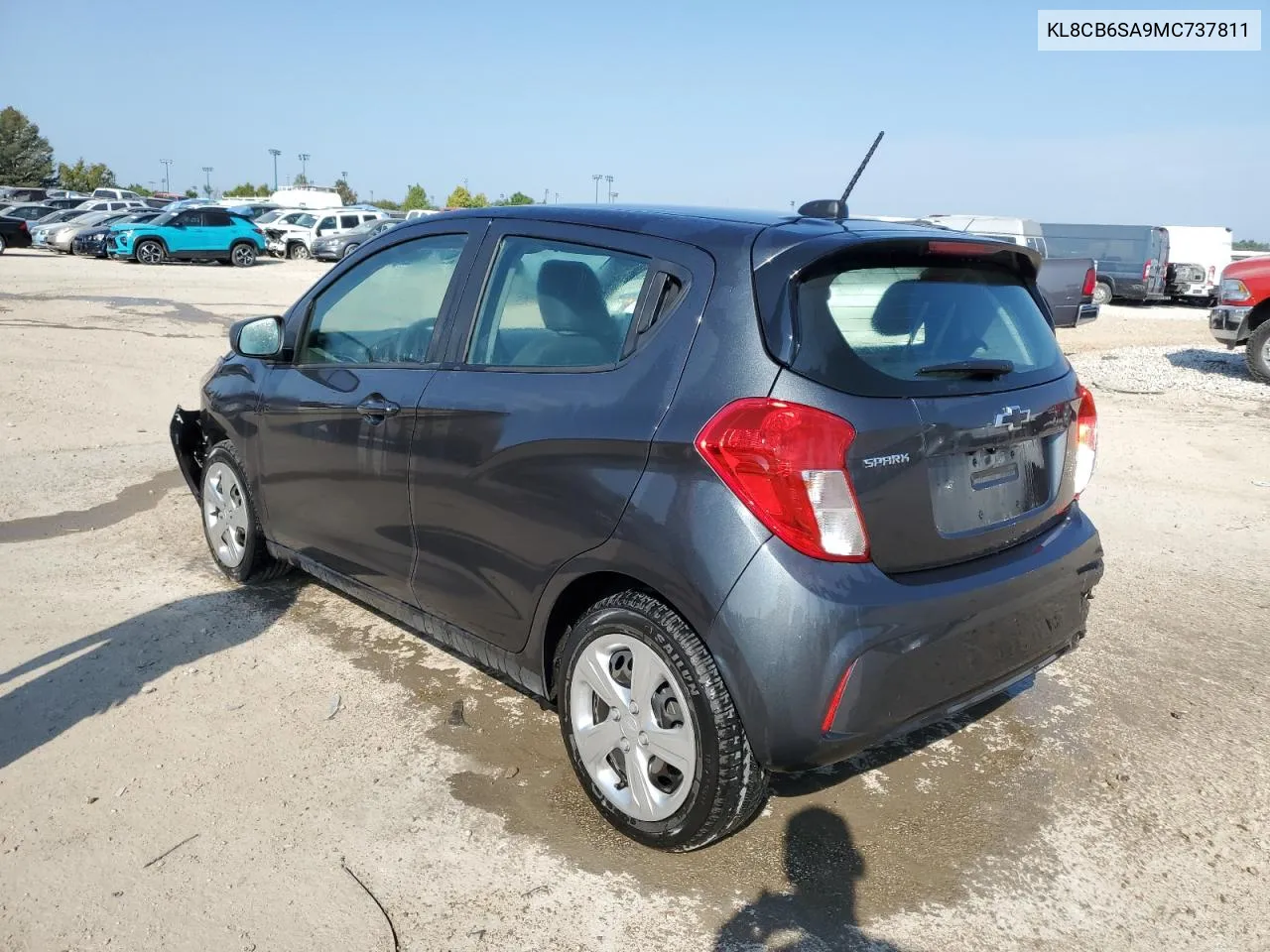 2021 Chevrolet Spark Ls VIN: KL8CB6SA9MC737811 Lot: 68825304