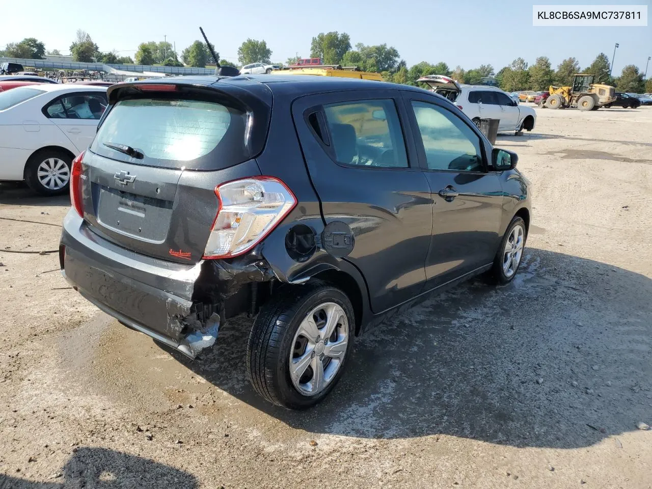 2021 Chevrolet Spark Ls VIN: KL8CB6SA9MC737811 Lot: 68825304