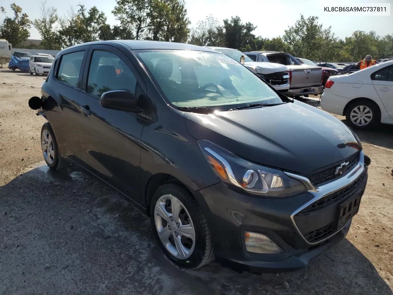 2021 Chevrolet Spark Ls VIN: KL8CB6SA9MC737811 Lot: 68825304