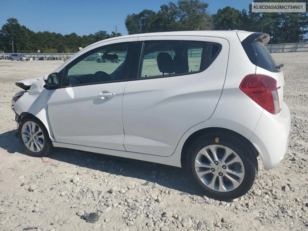 2021 Chevrolet Spark 1Lt VIN: KL8CD6SA3MC734901 Lot: 69008134