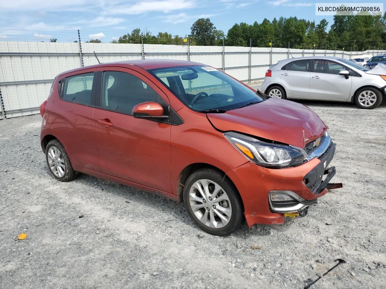 2021 Chevrolet Spark 1Lt VIN: KL8CD6SA9MC709856 Lot: 69564494