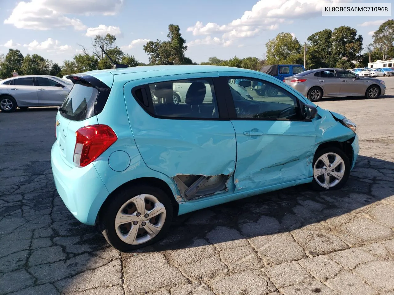 2021 Chevrolet Spark Ls VIN: KL8CB6SA6MC710968 Lot: 70456364