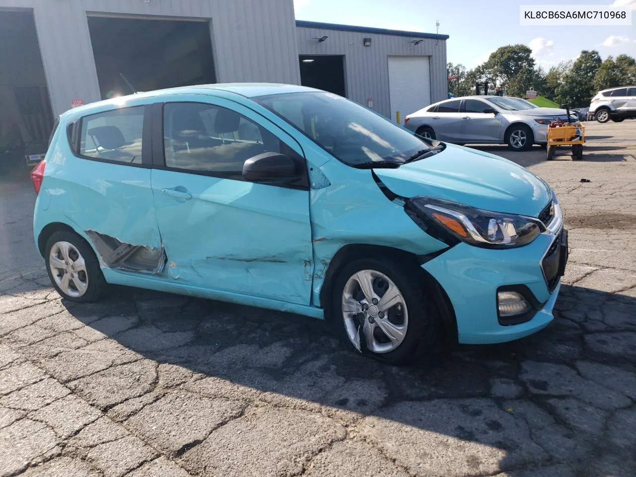 2021 Chevrolet Spark Ls VIN: KL8CB6SA6MC710968 Lot: 70456364