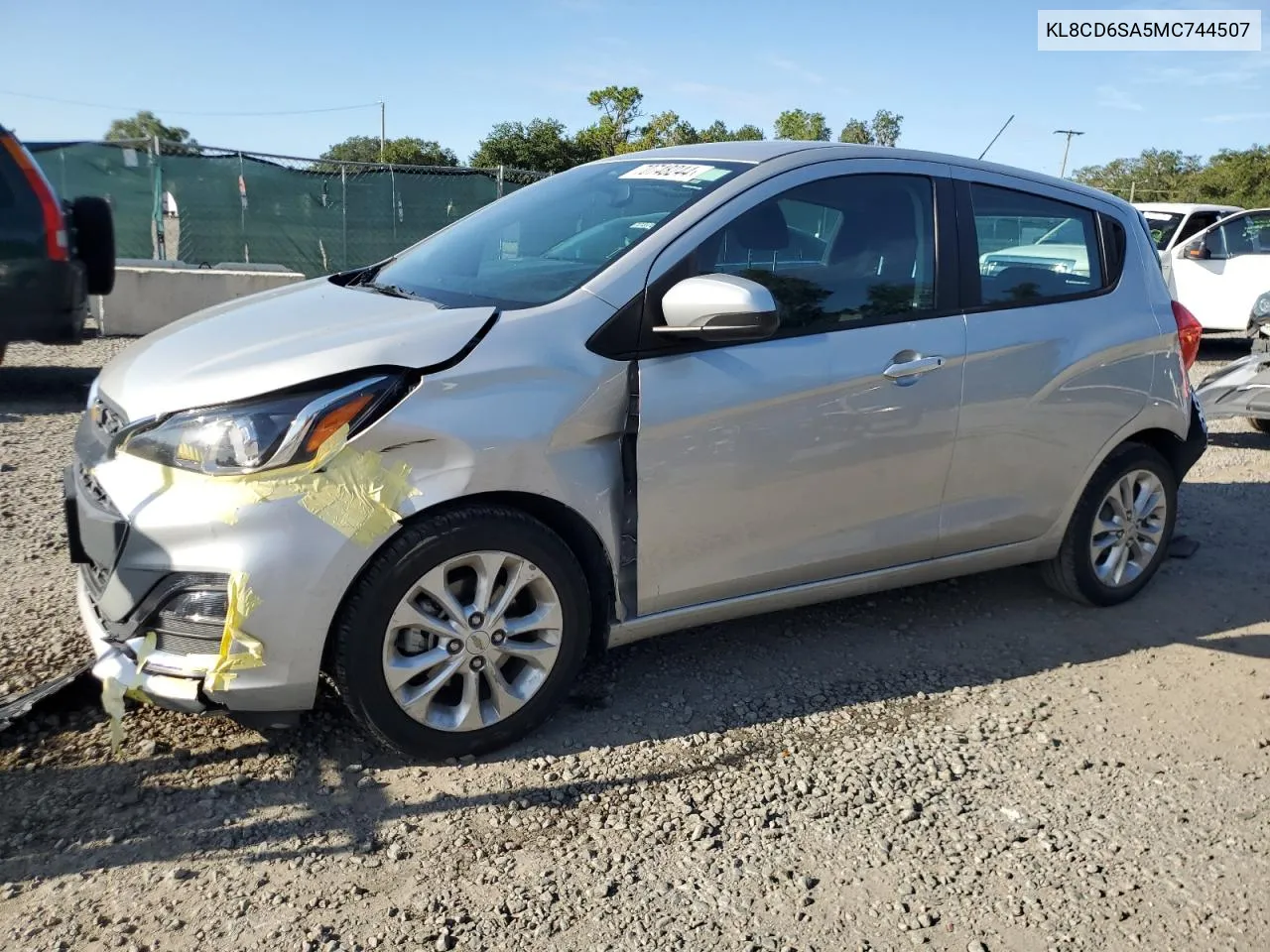 KL8CD6SA5MC744507 2021 Chevrolet Spark 1Lt