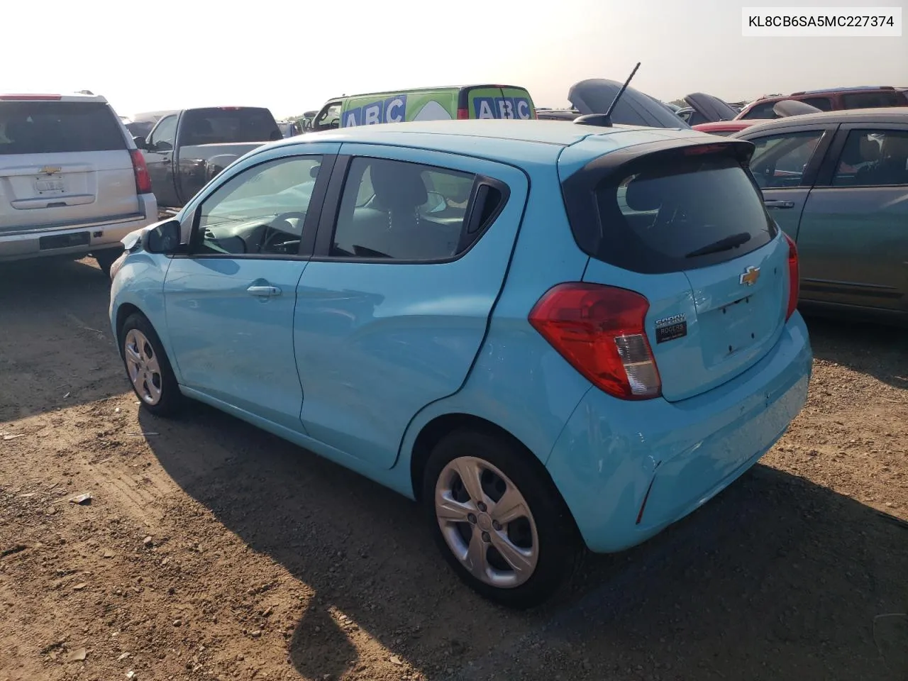 KL8CB6SA5MC227374 2021 Chevrolet Spark Ls