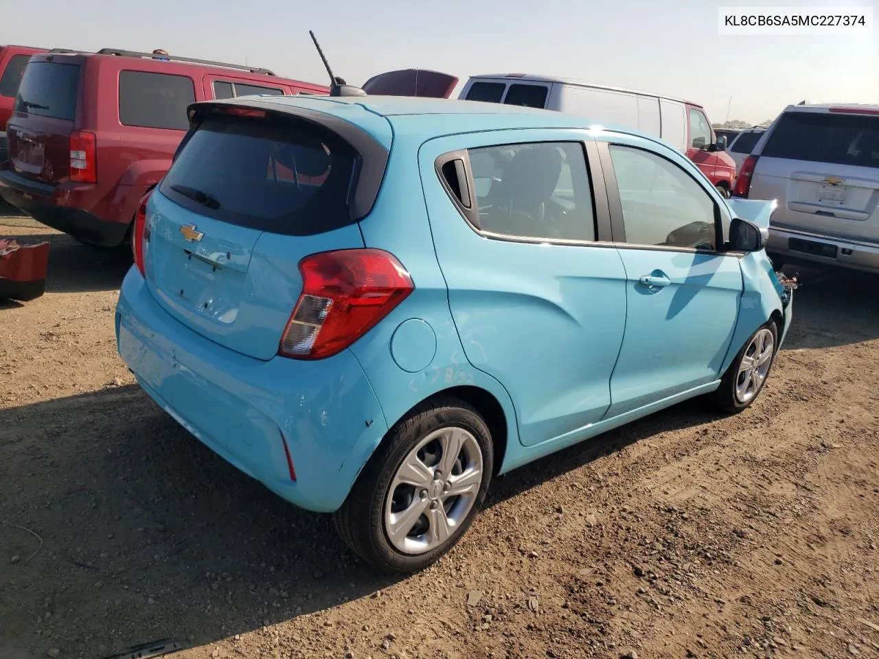 2021 Chevrolet Spark Ls VIN: KL8CB6SA5MC227374 Lot: 70957944