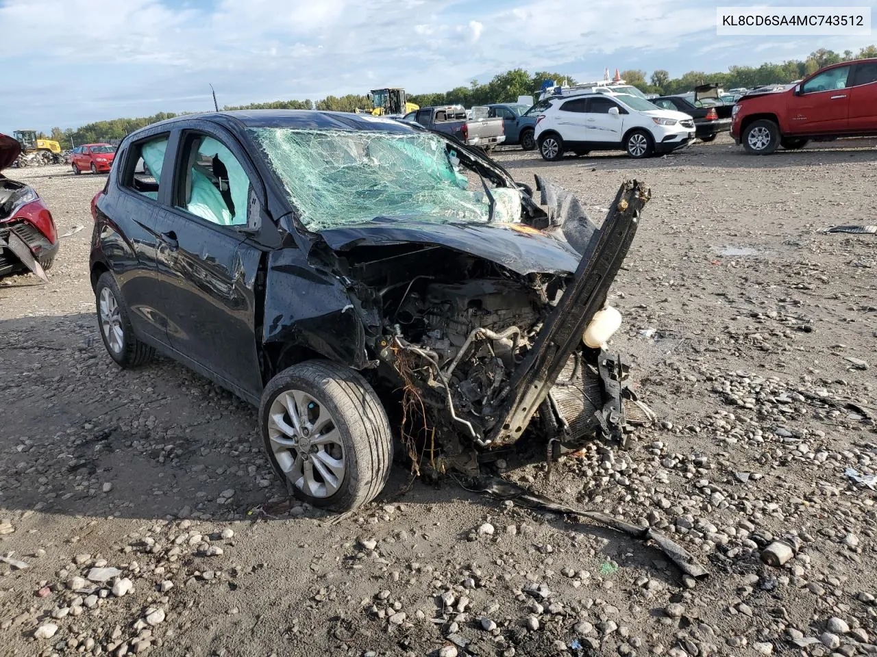 KL8CD6SA4MC743512 2021 Chevrolet Spark 1Lt