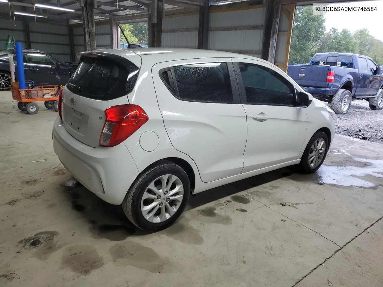 2021 Chevrolet Spark 1Lt VIN: KL8CD6SA0MC746584 Lot: 71732194