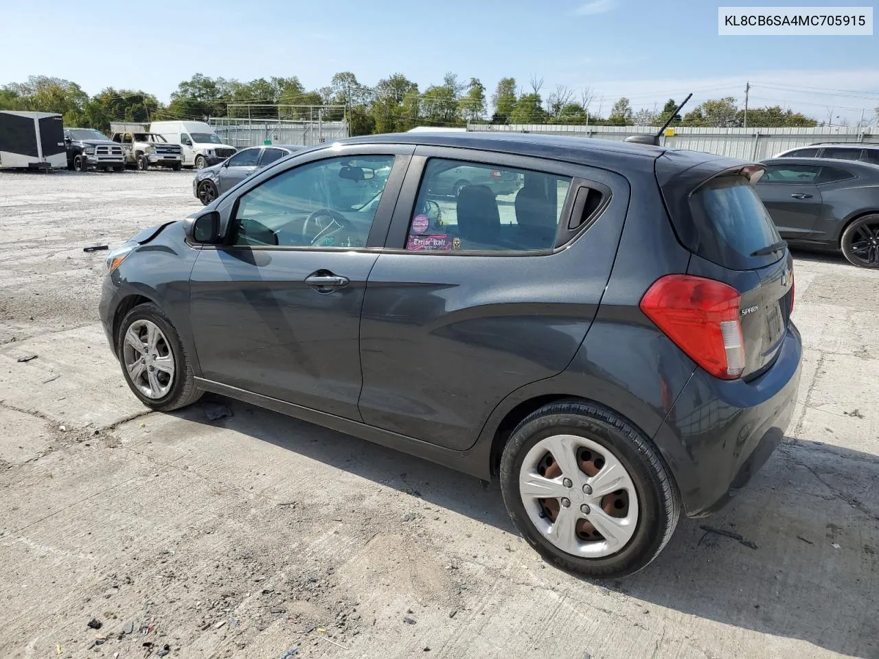 2021 Chevrolet Spark Ls VIN: KL8CB6SA4MC705915 Lot: 72507024