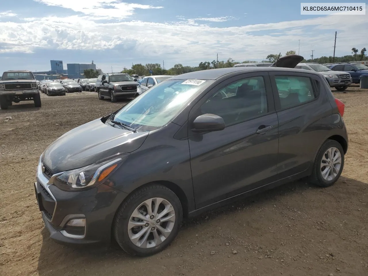 KL8CD6SA6MC710415 2021 Chevrolet Spark 1Lt