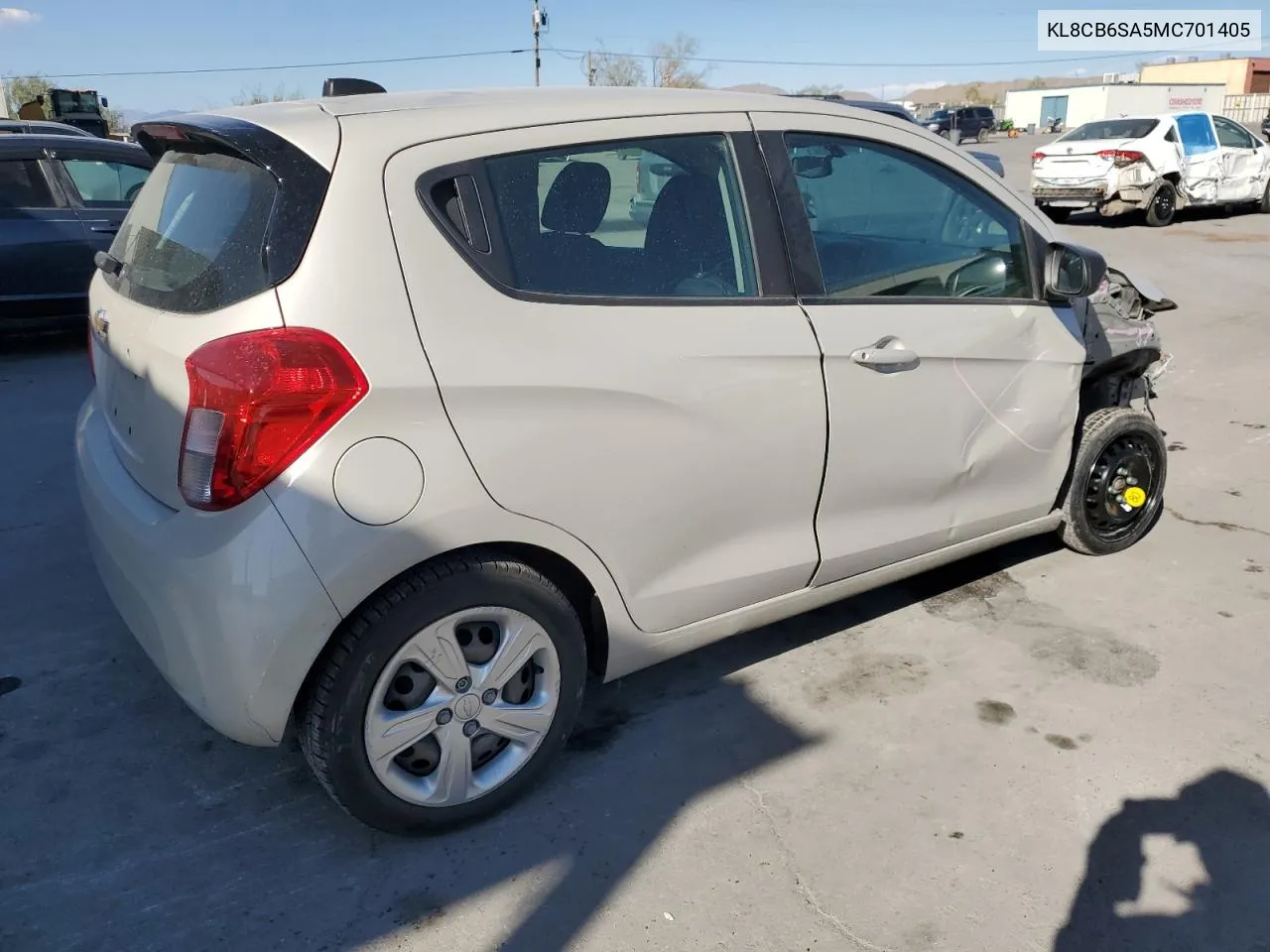 2021 Chevrolet Spark Ls VIN: KL8CB6SA5MC701405 Lot: 72690024