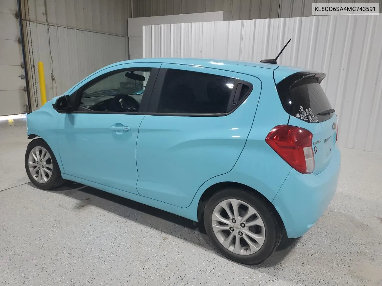 2021 Chevrolet Spark 1Lt VIN: KL8CD6SA4MC743591 Lot: 72711624