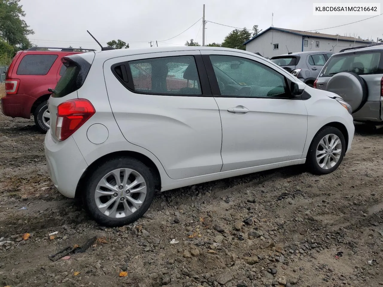 2021 Chevrolet Spark 1Lt VIN: KL8CD6SA1MC216642 Lot: 72771864