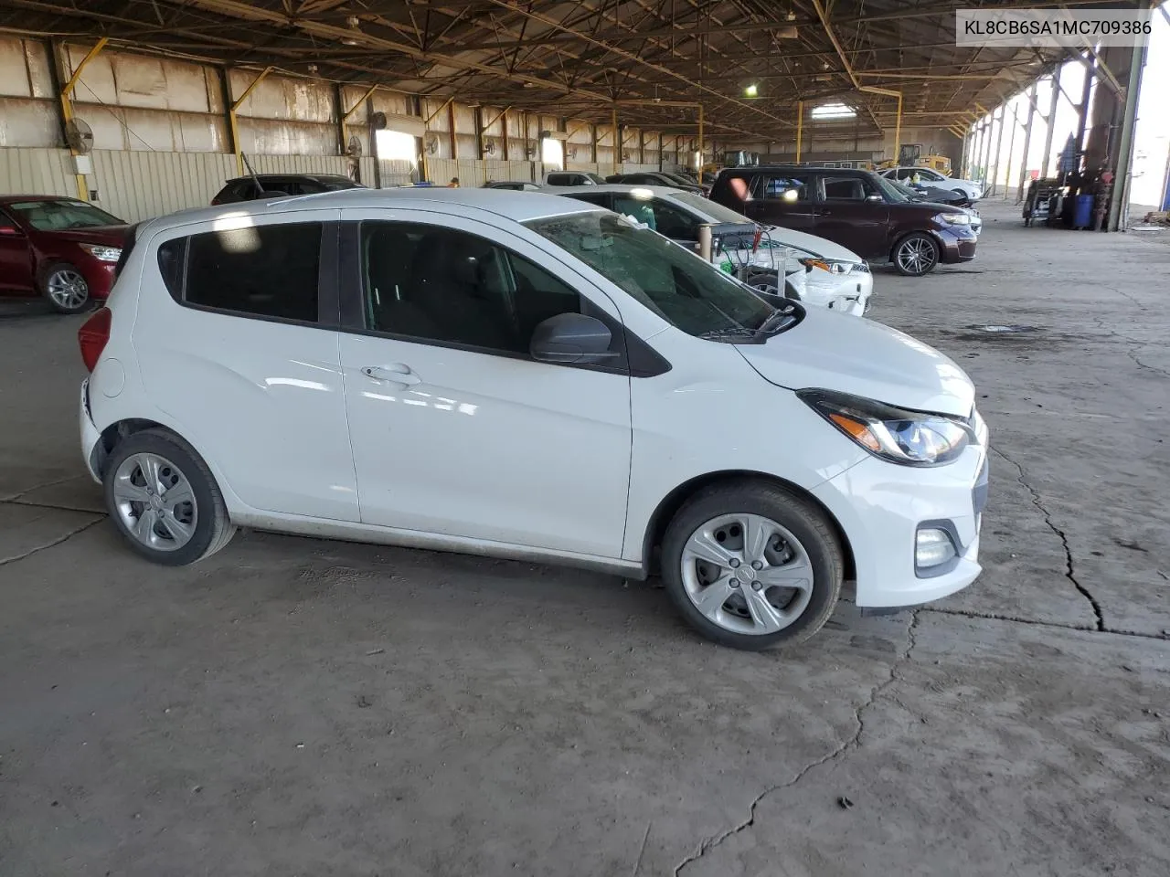 2021 Chevrolet Spark Ls VIN: KL8CB6SA1MC709386 Lot: 73047644