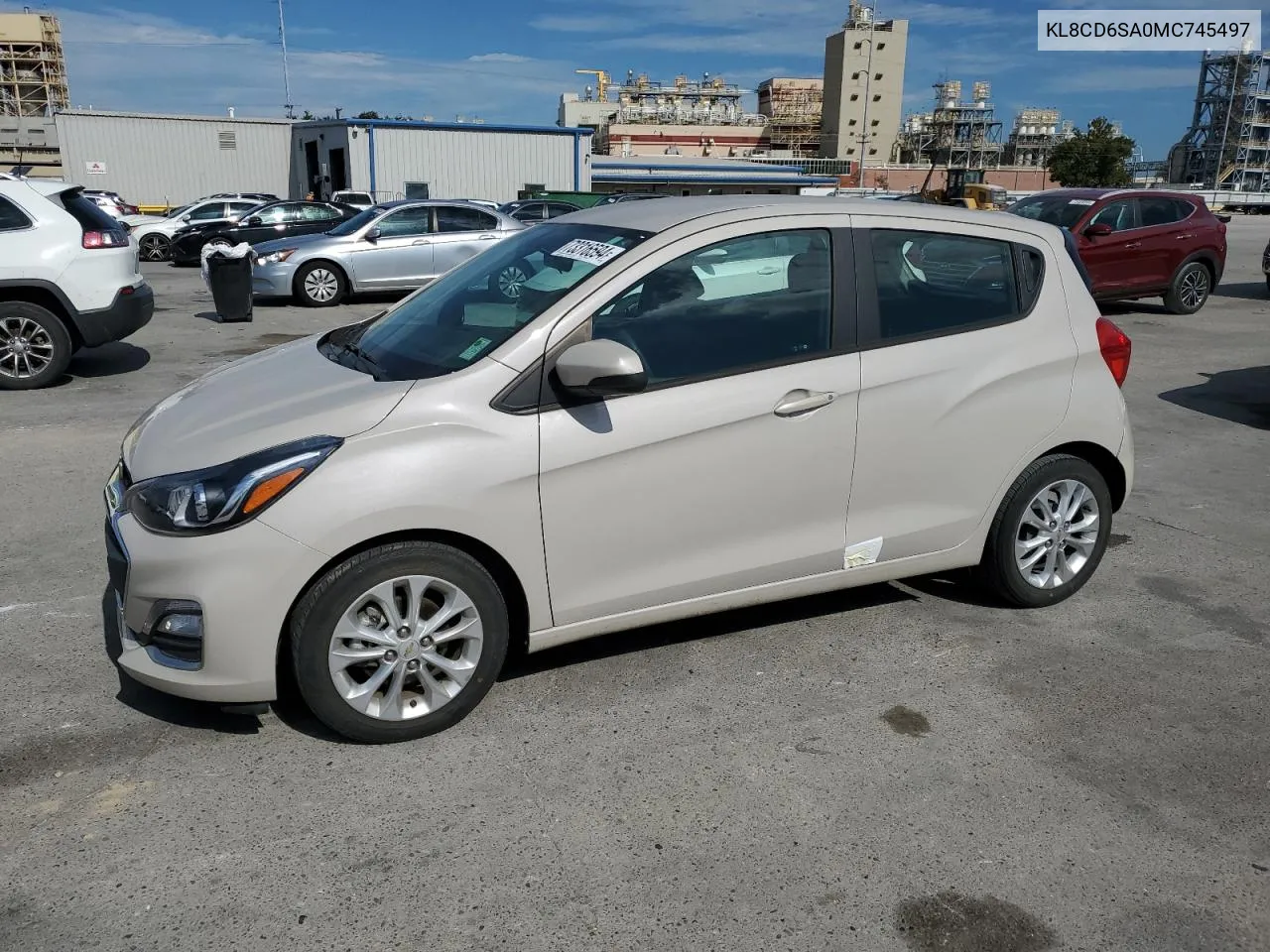 2021 Chevrolet Spark 1Lt VIN: KL8CD6SA0MC745497 Lot: 73316594