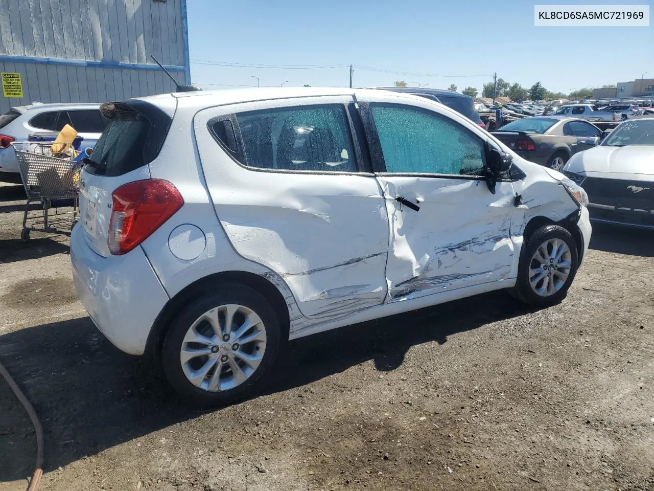 2021 Chevrolet Spark 1Lt VIN: KL8CD6SA5MC721969 Lot: 73666694