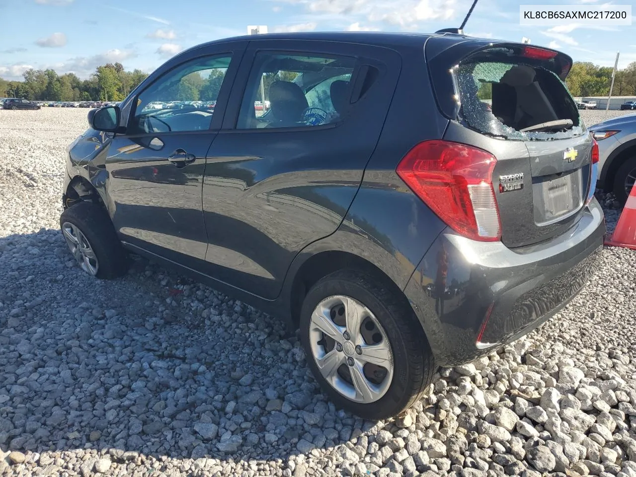 2021 Chevrolet Spark Ls VIN: KL8CB6SAXMC217200 Lot: 73969834