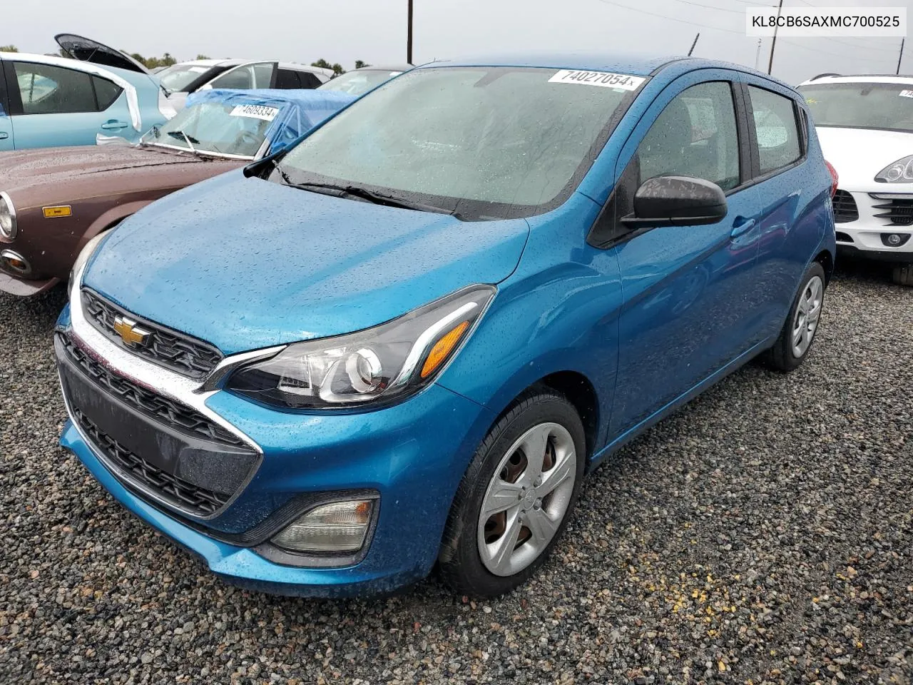 KL8CB6SAXMC700525 2021 Chevrolet Spark Ls