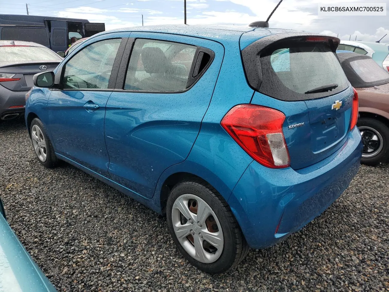 2021 Chevrolet Spark Ls VIN: KL8CB6SAXMC700525 Lot: 74027054