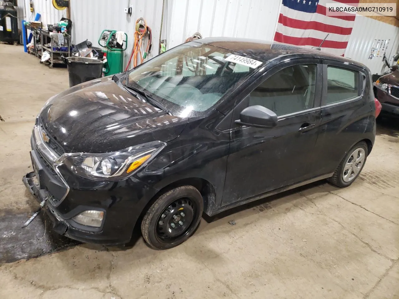 2021 Chevrolet Spark Ls VIN: KL8CA6SA0MC710919 Lot: 74149984