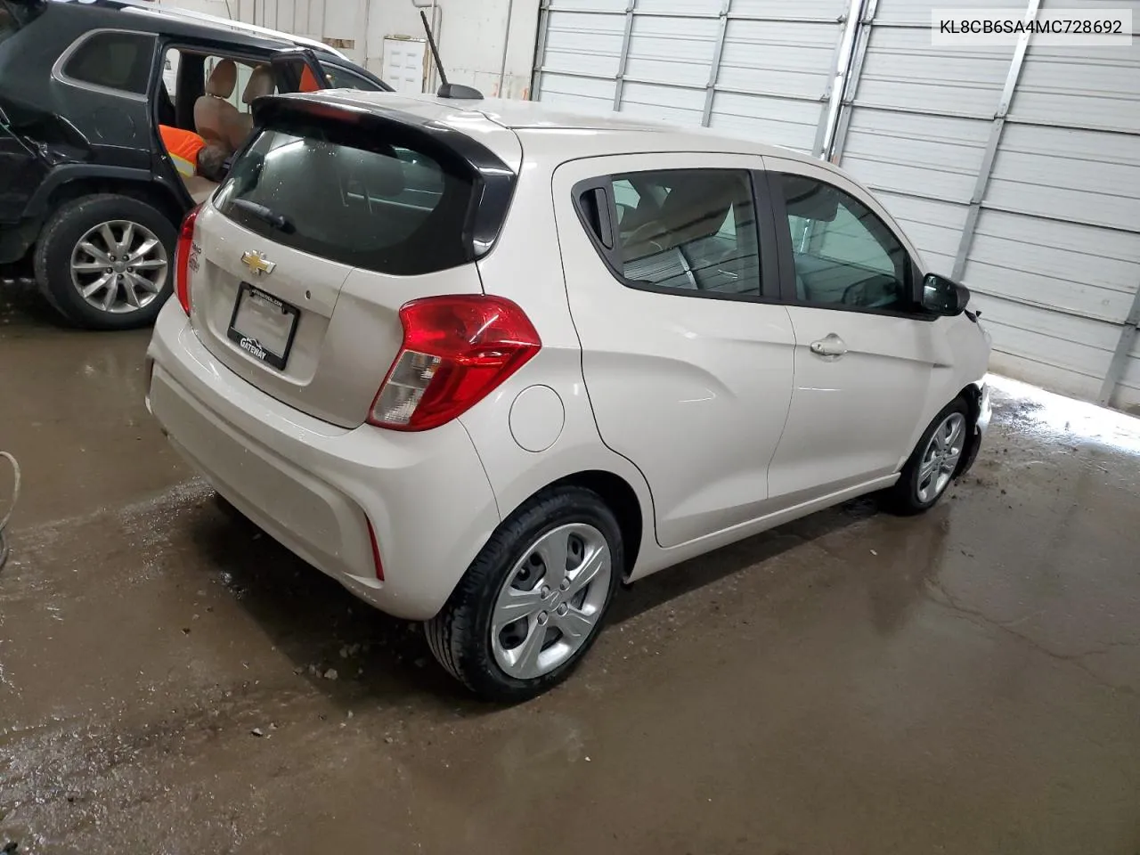 2021 Chevrolet Spark Ls VIN: KL8CB6SA4MC728692 Lot: 74479784