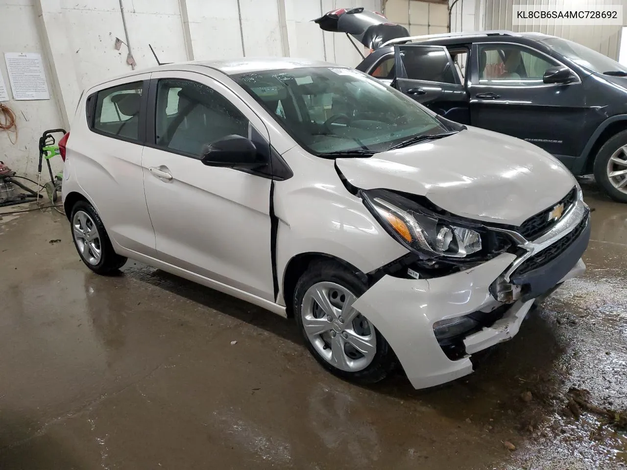 2021 Chevrolet Spark Ls VIN: KL8CB6SA4MC728692 Lot: 74479784