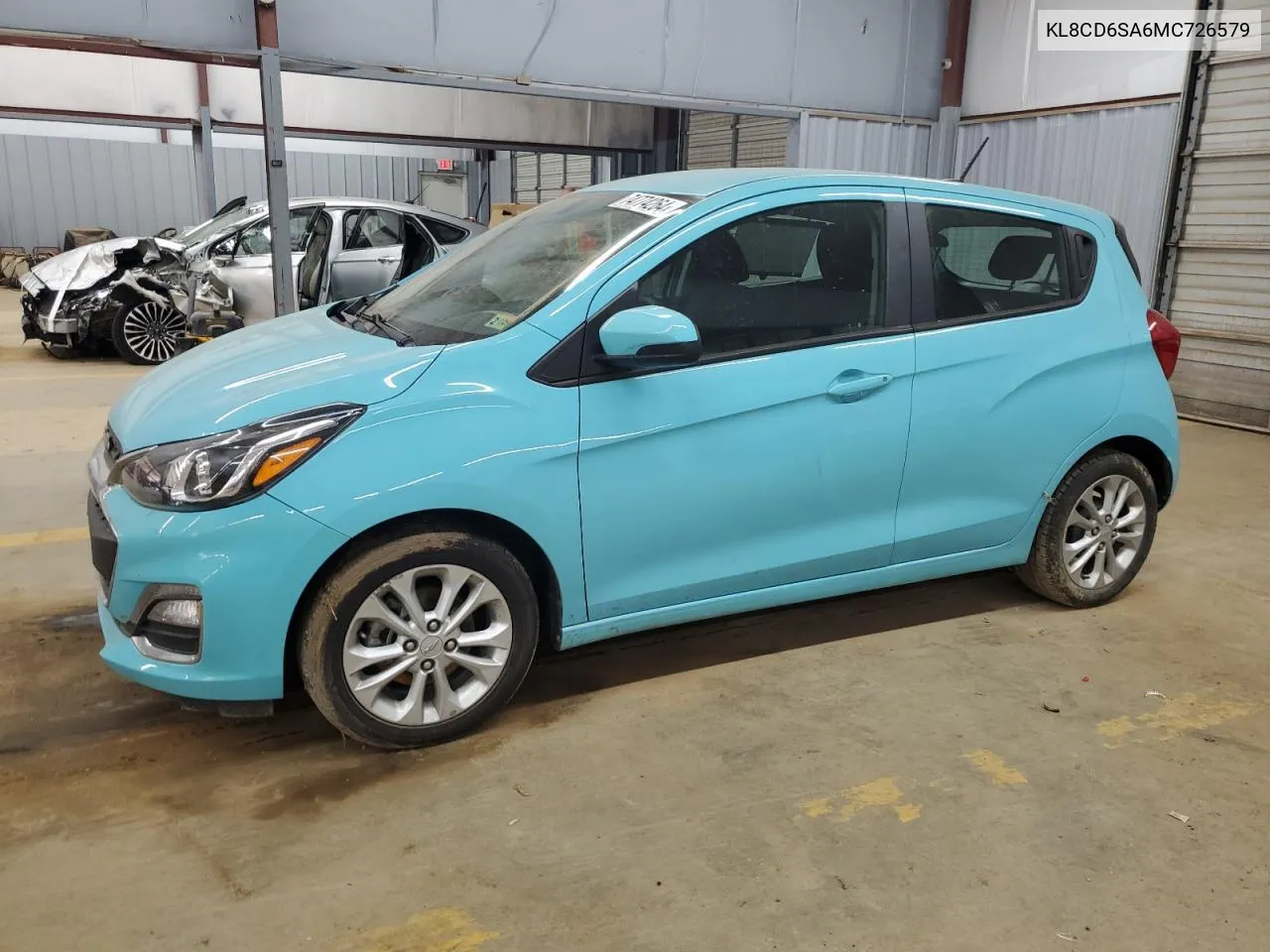 2021 Chevrolet Spark 1Lt VIN: KL8CD6SA6MC726579 Lot: 74774264