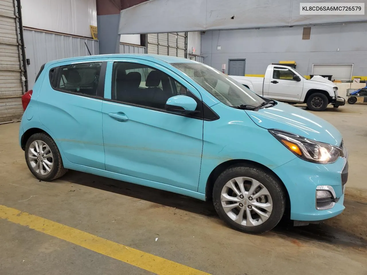 2021 Chevrolet Spark 1Lt VIN: KL8CD6SA6MC726579 Lot: 74774264