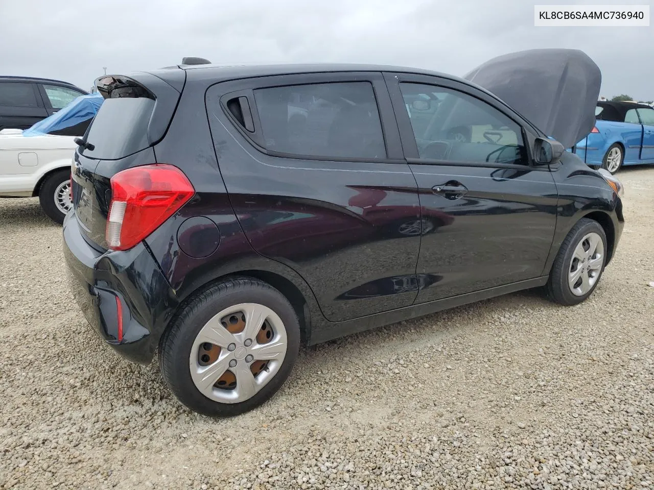 2021 Chevrolet Spark Ls VIN: KL8CB6SA4MC736940 Lot: 74967284