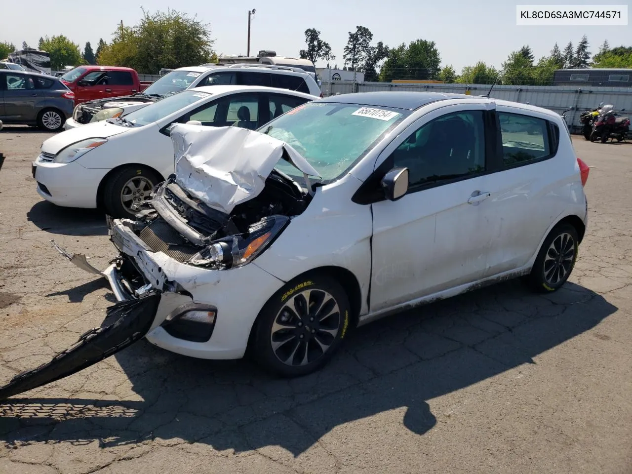 KL8CD6SA3MC744571 2021 Chevrolet Spark 1Lt