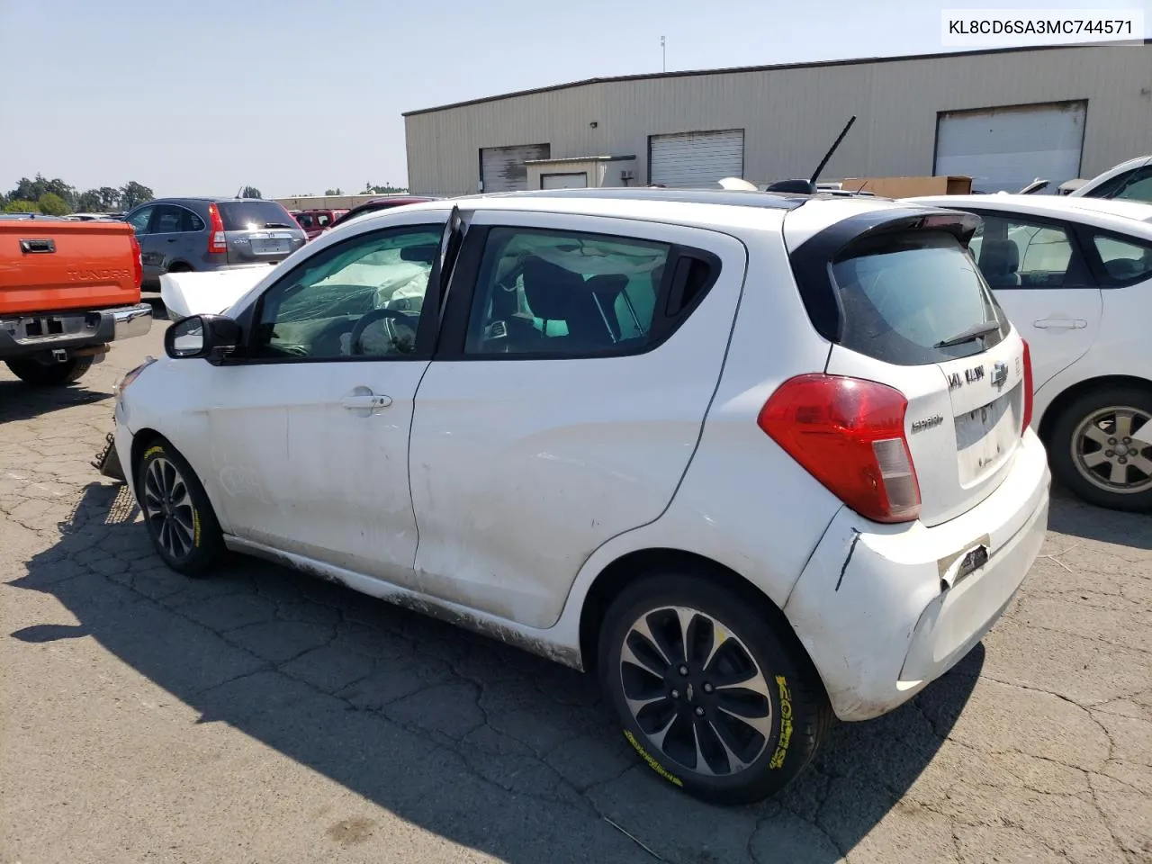 2021 Chevrolet Spark 1Lt VIN: KL8CD6SA3MC744571 Lot: 74983604