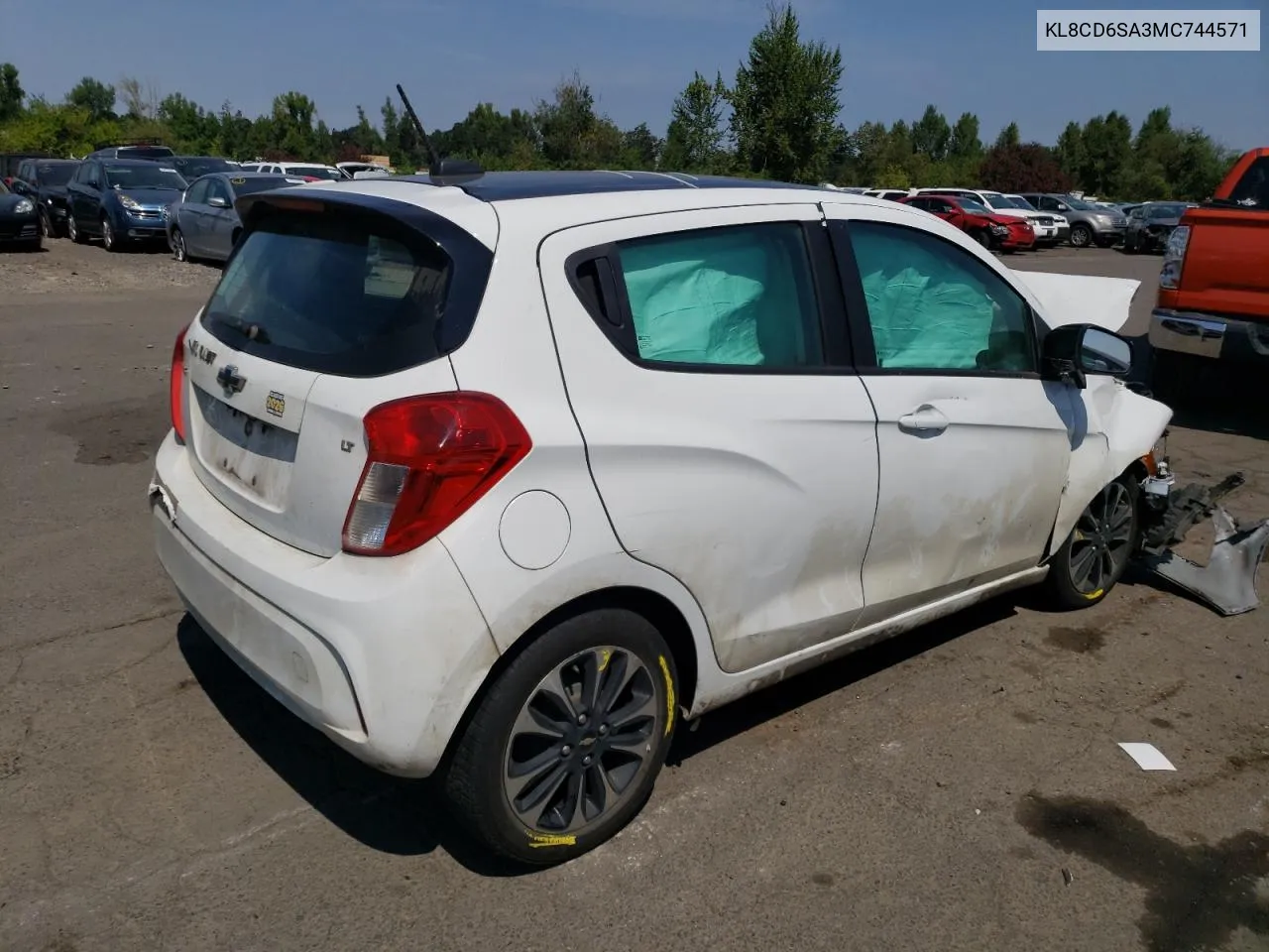 KL8CD6SA3MC744571 2021 Chevrolet Spark 1Lt