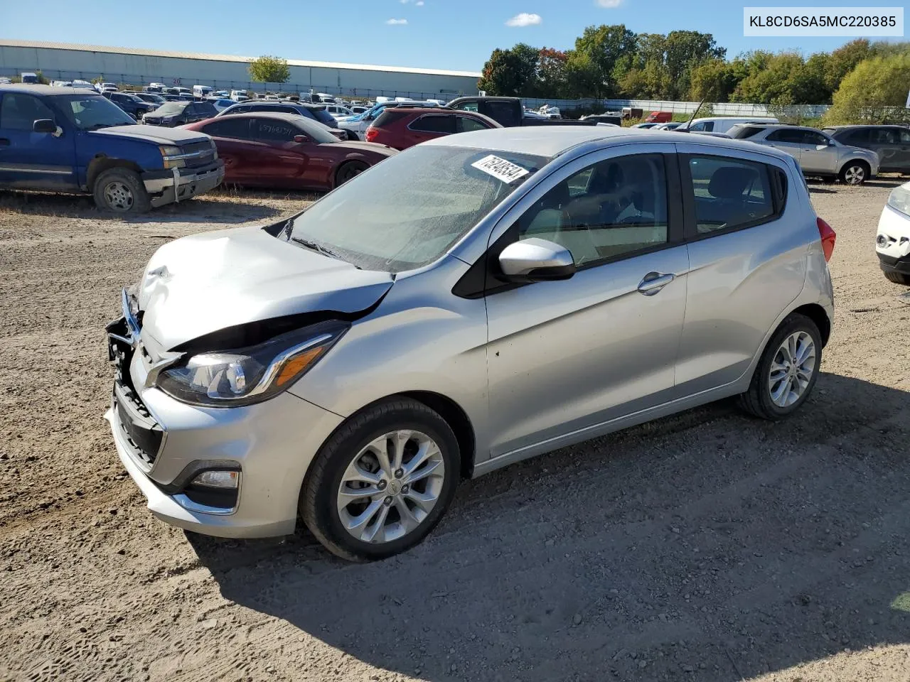 2021 Chevrolet Spark 1Lt VIN: KL8CD6SA5MC220385 Lot: 75248534