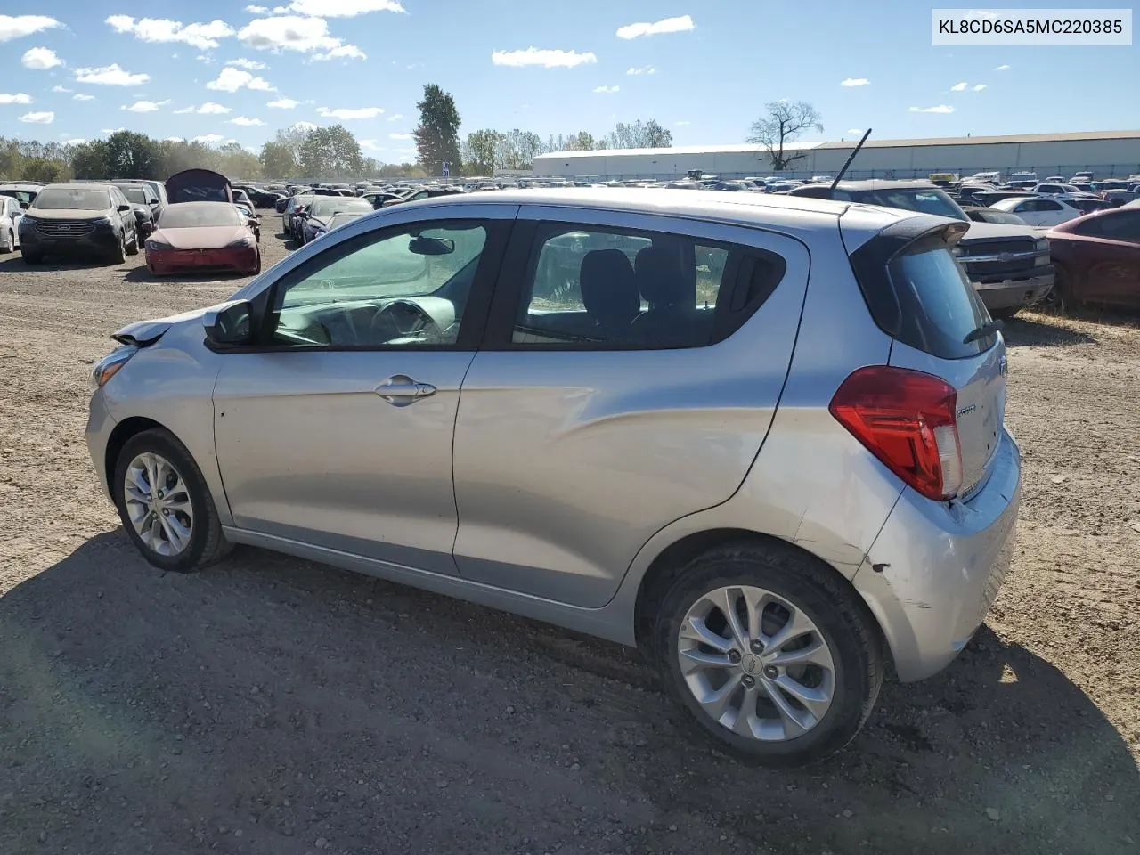 2021 Chevrolet Spark 1Lt VIN: KL8CD6SA5MC220385 Lot: 75248534