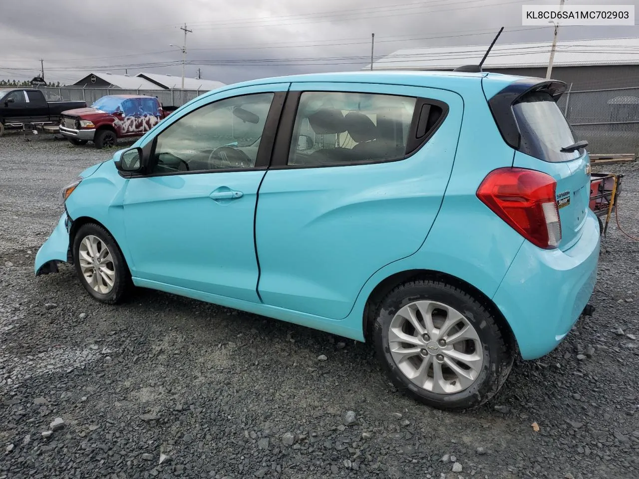 2021 Chevrolet Spark 1Lt VIN: KL8CD6SA1MC702903 Lot: 75263634