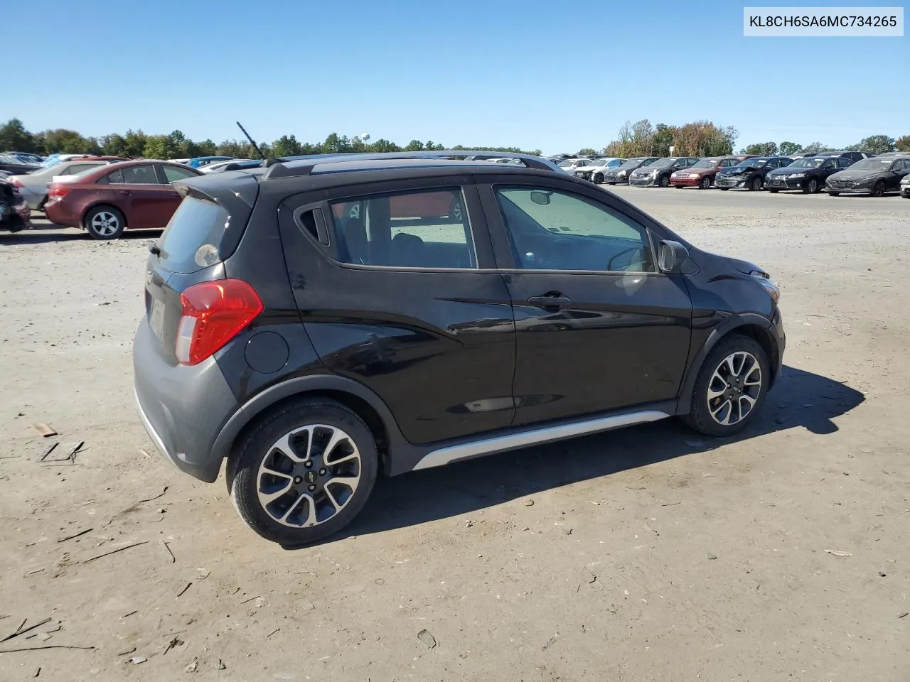 2021 Chevrolet Spark Activ VIN: KL8CH6SA6MC734265 Lot: 75744894