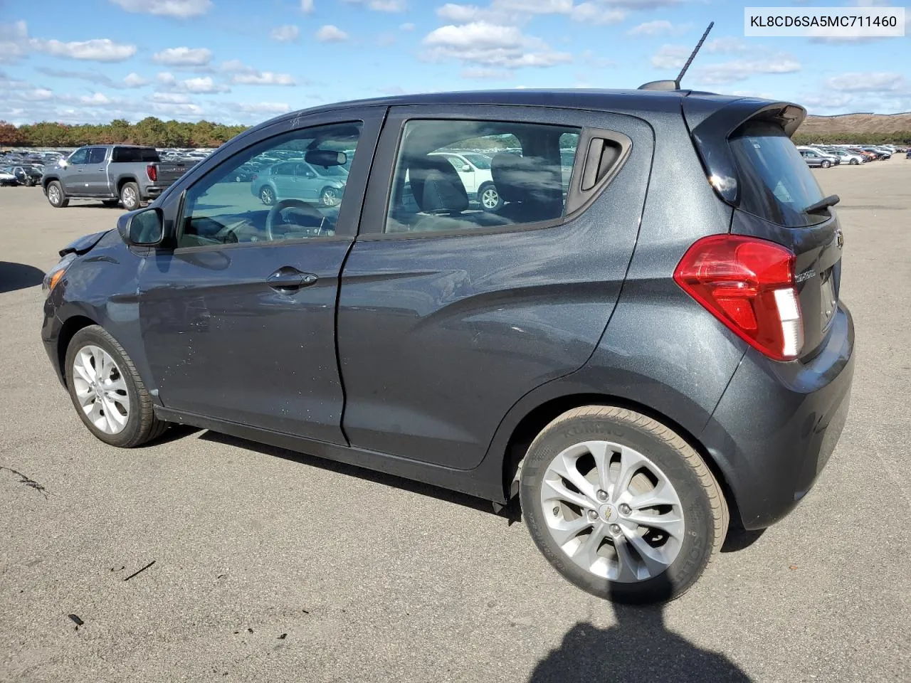 2021 Chevrolet Spark 1Lt VIN: KL8CD6SA5MC711460 Lot: 75949844