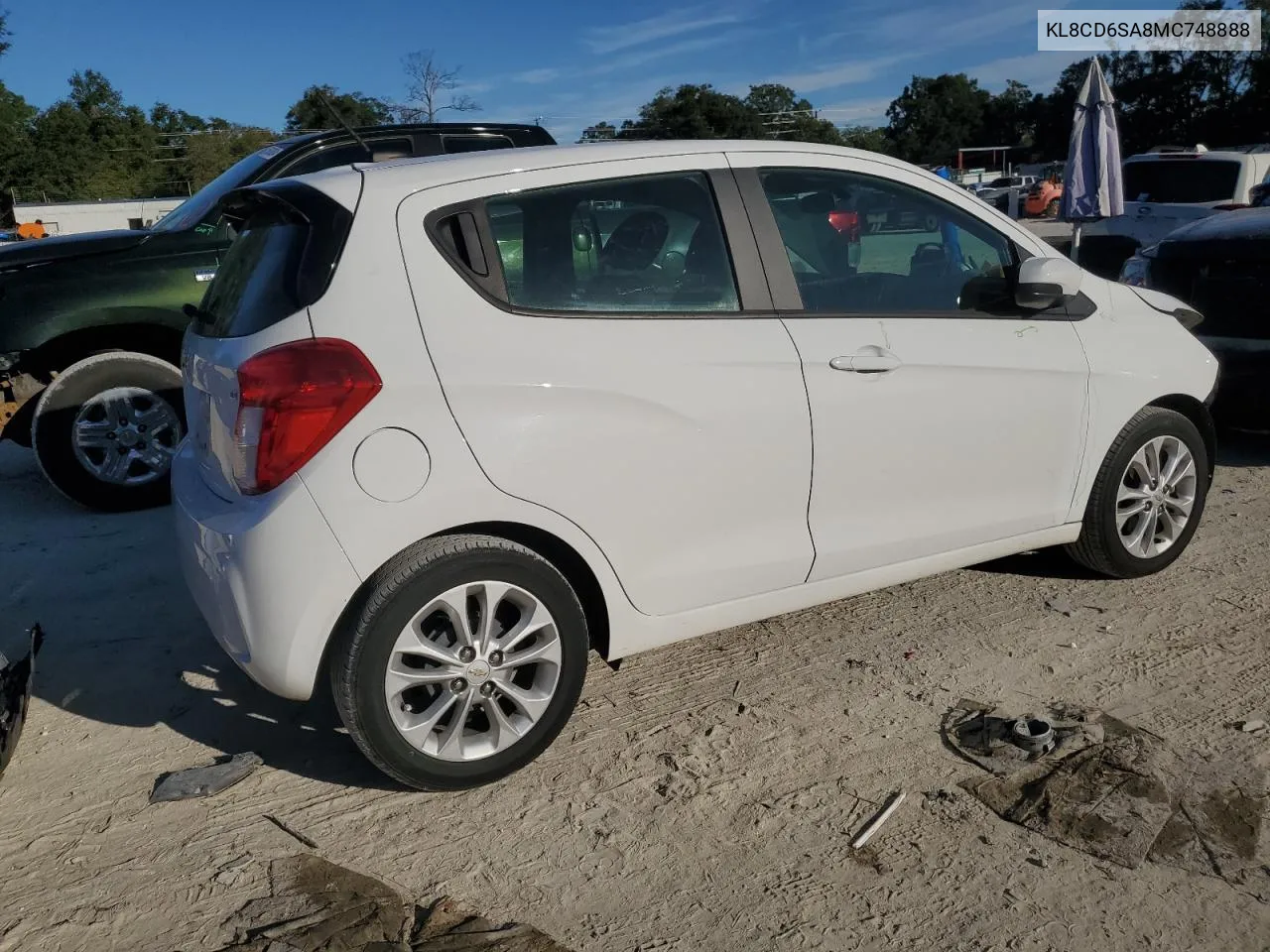 KL8CD6SA8MC748888 2021 Chevrolet Spark 1Lt