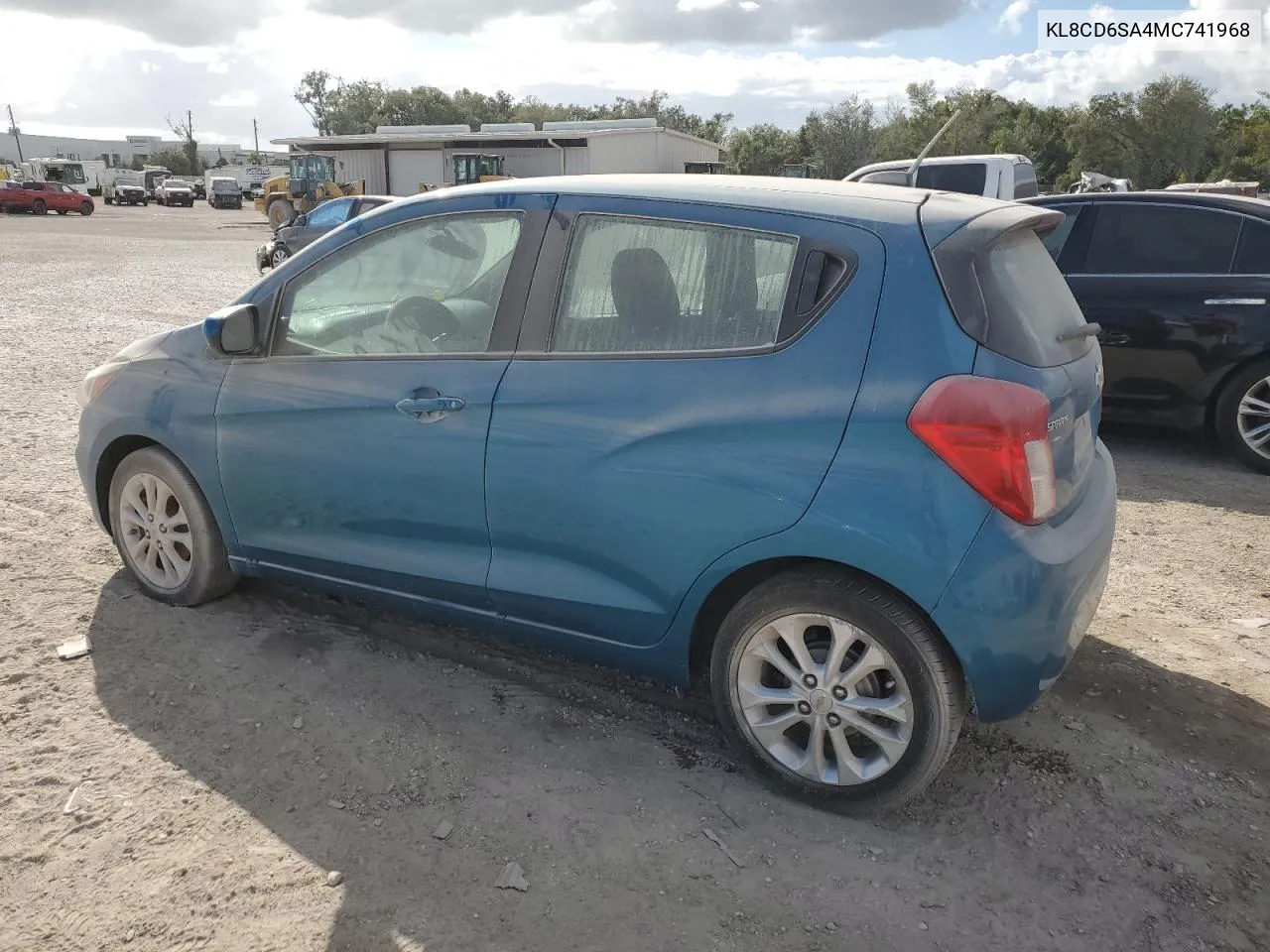 2021 Chevrolet Spark 1Lt VIN: KL8CD6SA4MC741968 Lot: 76420304