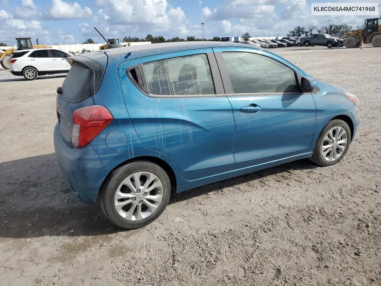 2021 Chevrolet Spark 1Lt VIN: KL8CD6SA4MC741968 Lot: 76420304