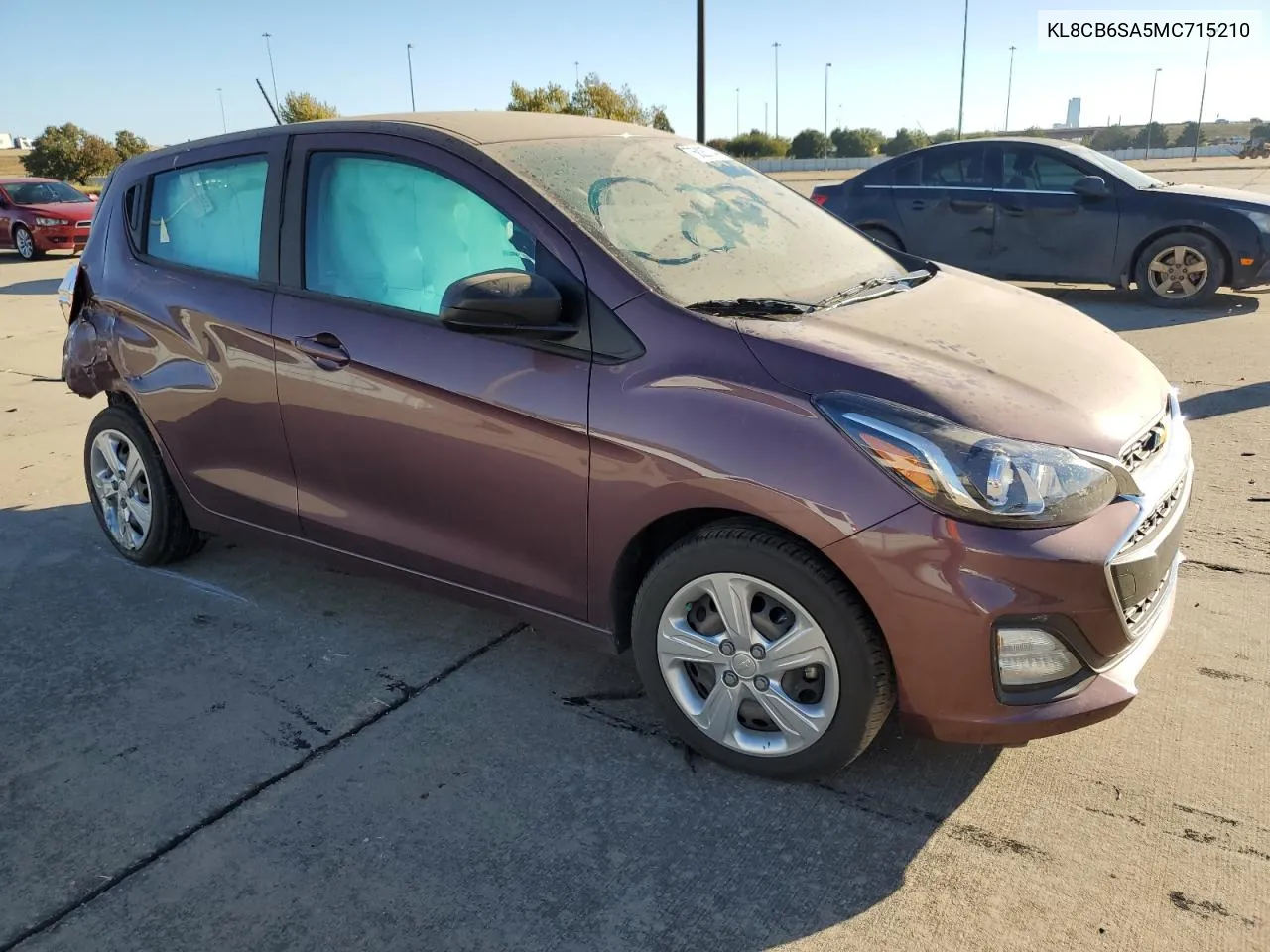 2021 Chevrolet Spark Ls VIN: KL8CB6SA5MC715210 Lot: 76826784