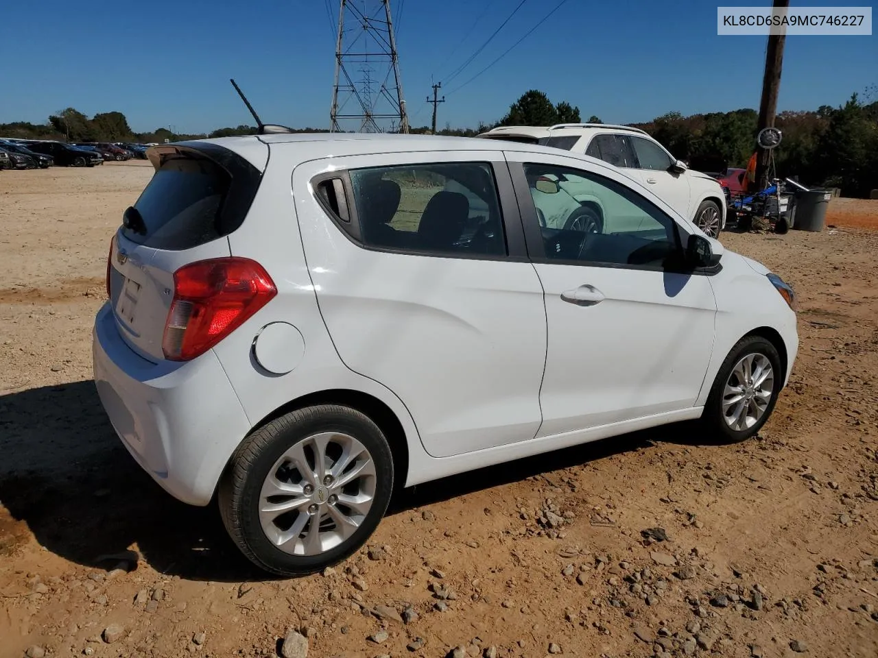 2021 Chevrolet Spark 1Lt VIN: KL8CD6SA9MC746227 Lot: 76949254