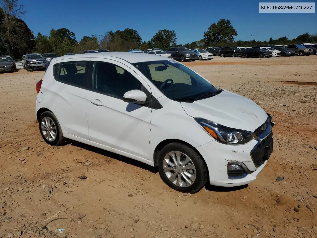 2021 Chevrolet Spark 1Lt VIN: KL8CD6SA9MC746227 Lot: 76949254